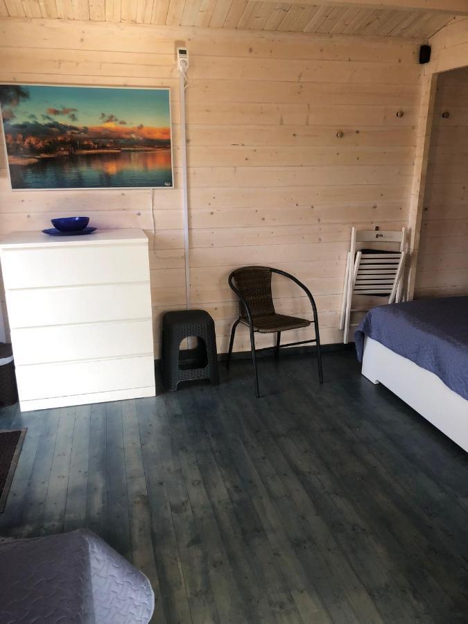 Womocamp Holzhuette 1 Hotel Saulkrasti Eksteriør billede