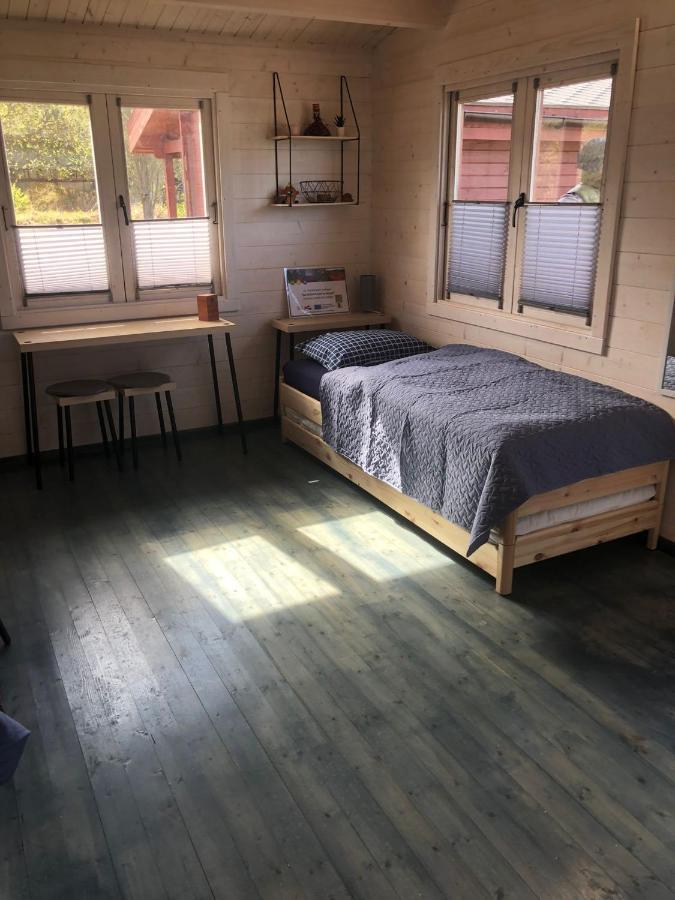 Womocamp Holzhuette 1 Hotel Saulkrasti Eksteriør billede