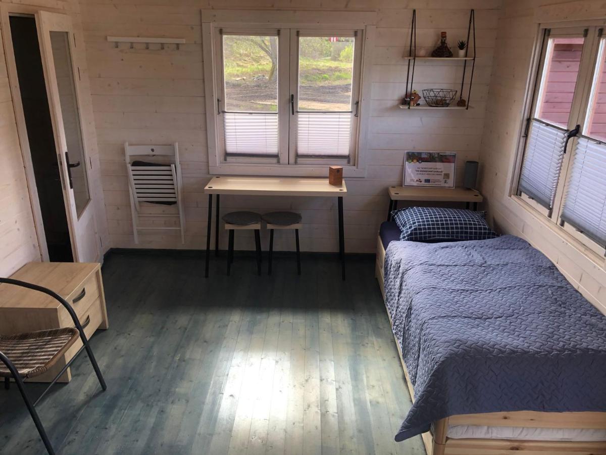 Womocamp Holzhuette 1 Hotel Saulkrasti Eksteriør billede