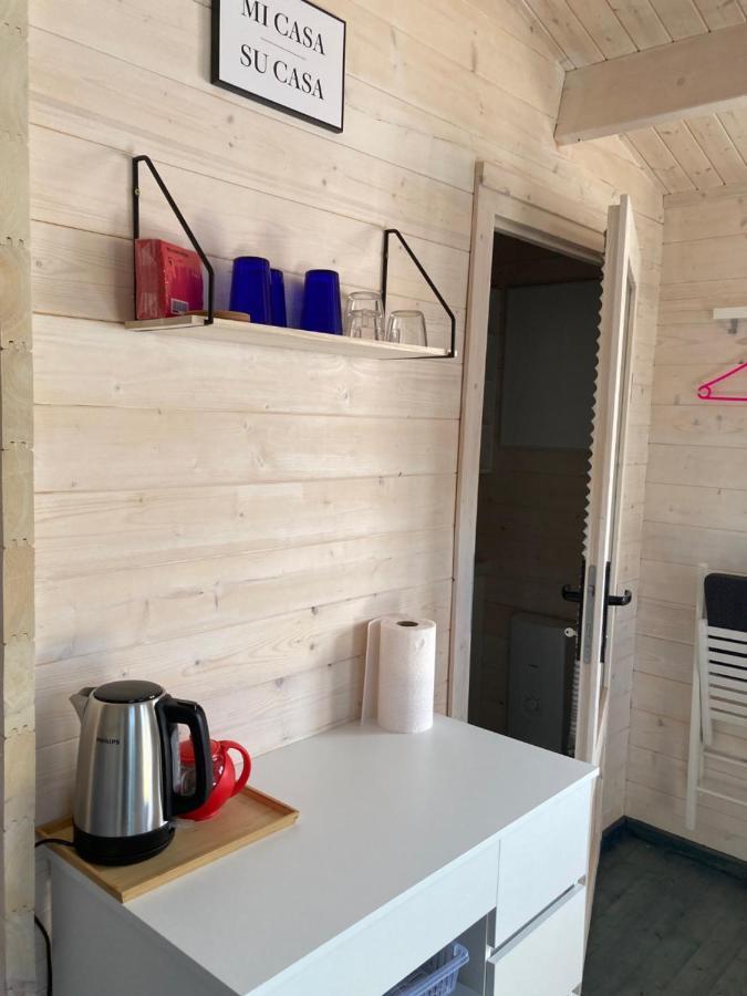 Womocamp Holzhuette 1 Hotel Saulkrasti Eksteriør billede